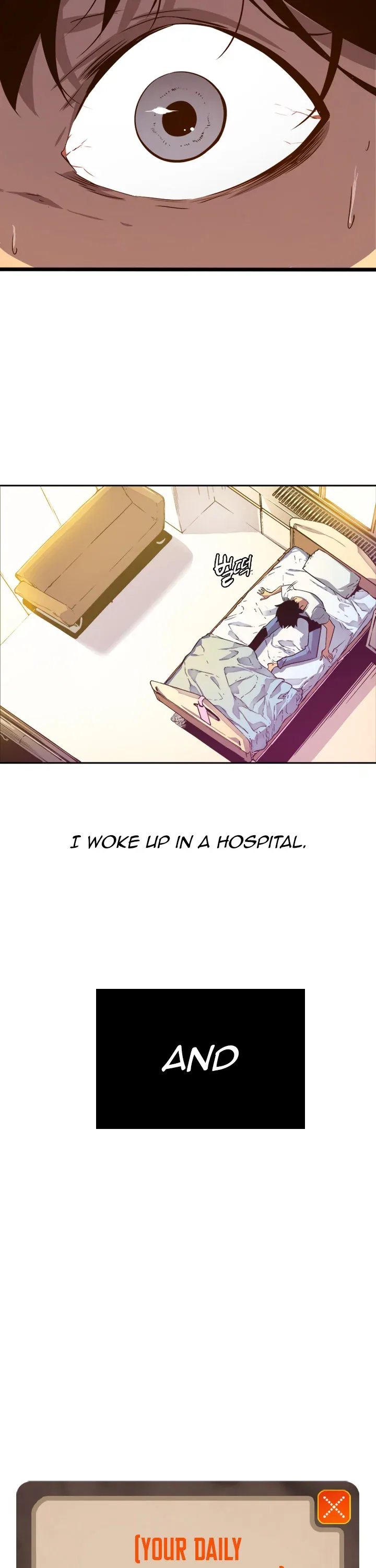 Solo Leveling manga, chapter 0 - Prologue, page 11 of 18