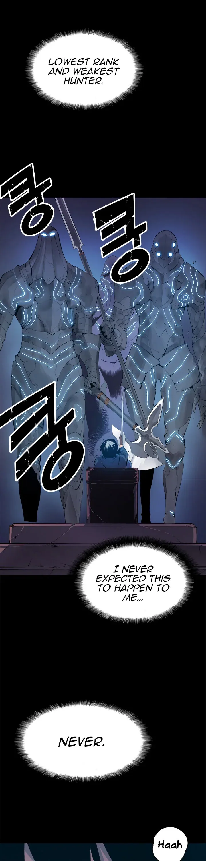 Solo Leveling manga, chapter 1, page 3 of 26