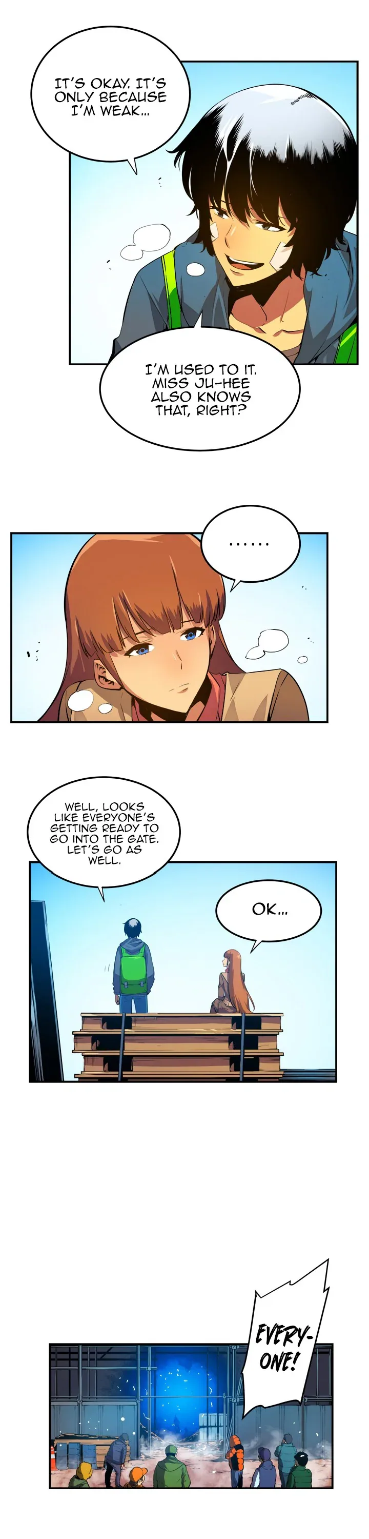 Solo Leveling manga, chapter 1, page 21 of 26