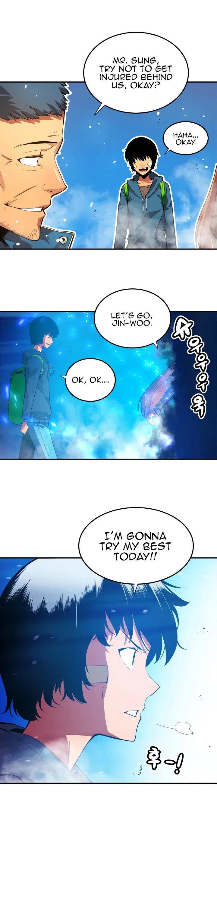 Solo Leveling manga, chapter 1, page 25 of 26