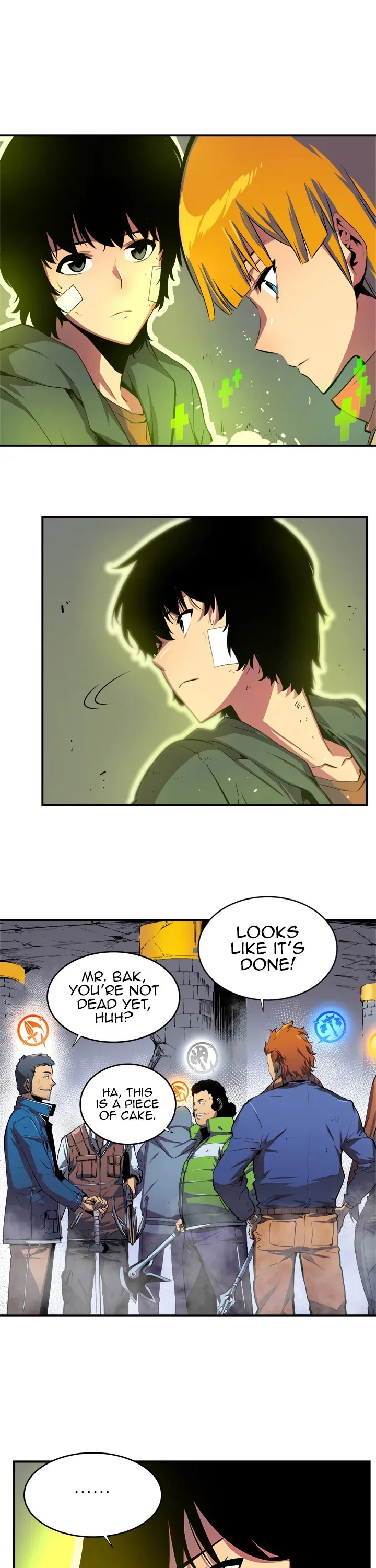 Solo Leveling manga, chapter 2, page 7 of 23