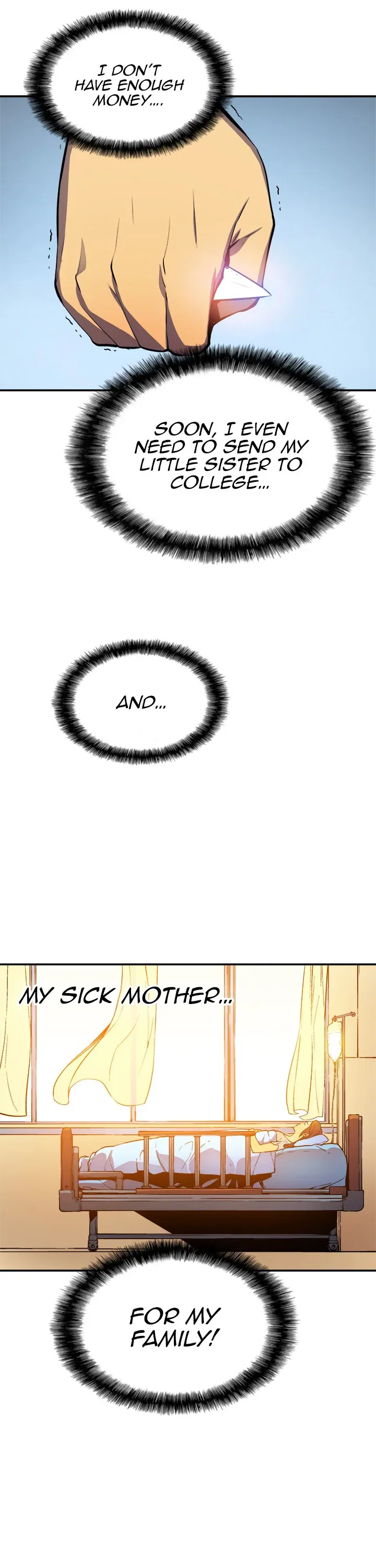 Solo Leveling manga, chapter 2, page 21 of 23