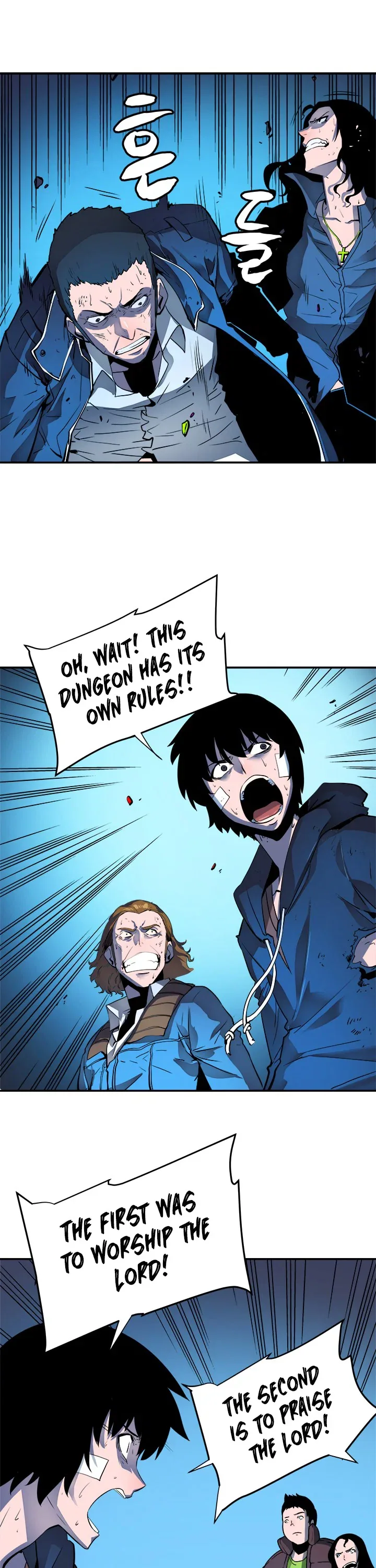 Solo Leveling manga, chapter 6, page 28 of 36