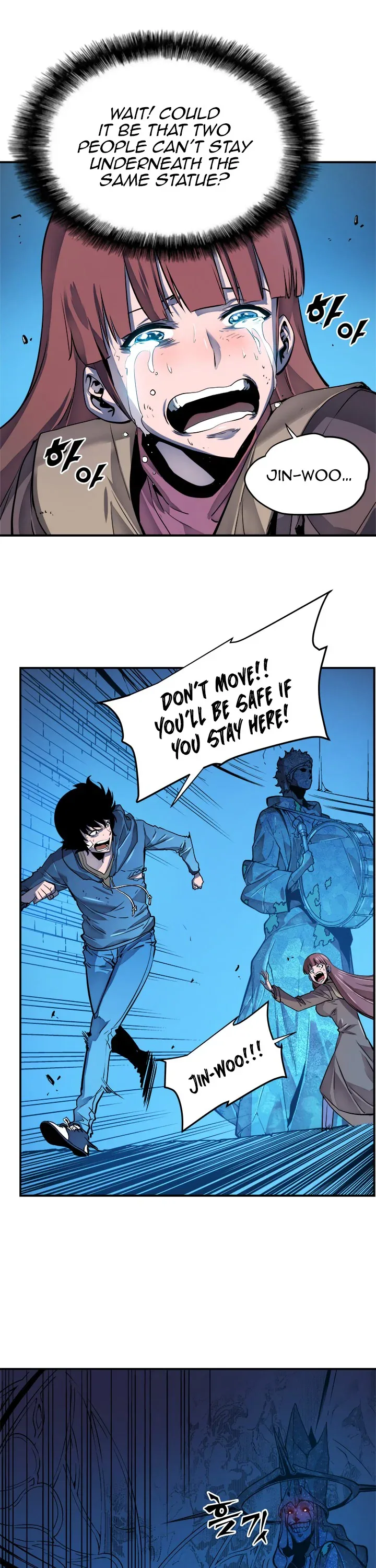 Solo Leveling manga, chapter 7, page 28 of 45