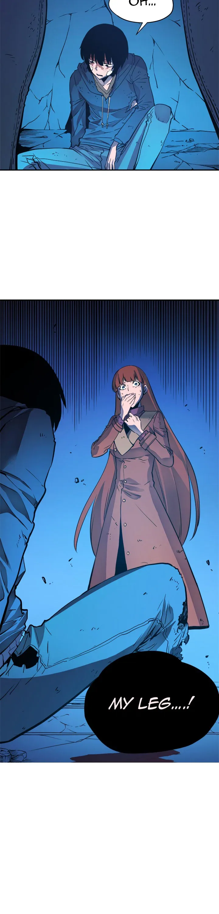 Solo Leveling manga, chapter 7, page 44 of 45