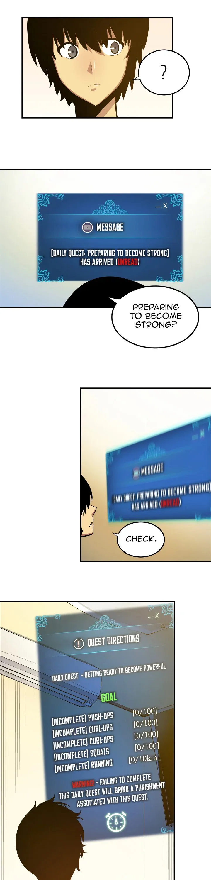 Solo Leveling manga, chapter 11, page 29 of 41