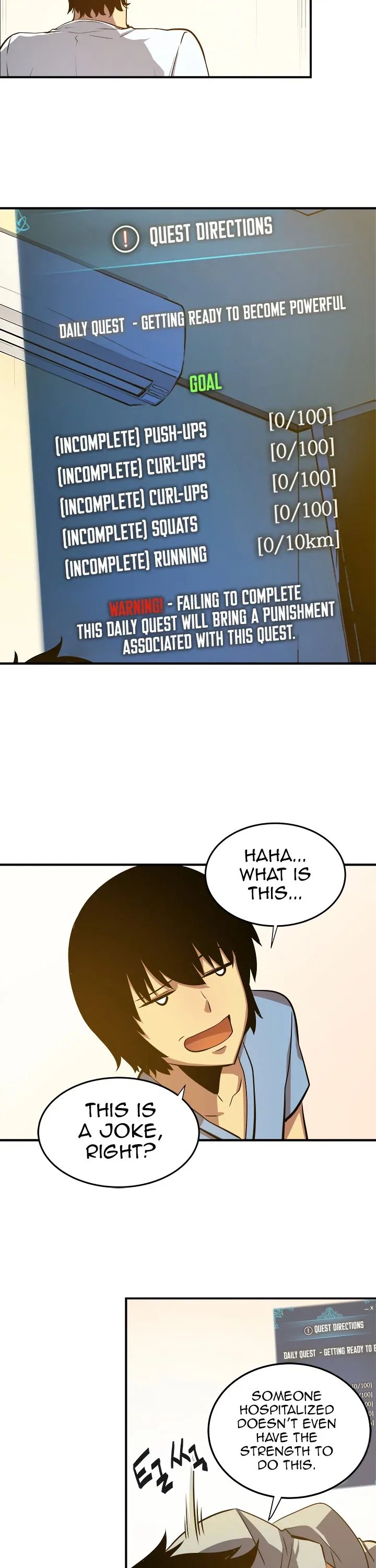 Solo Leveling manga, chapter 11, page 30 of 41