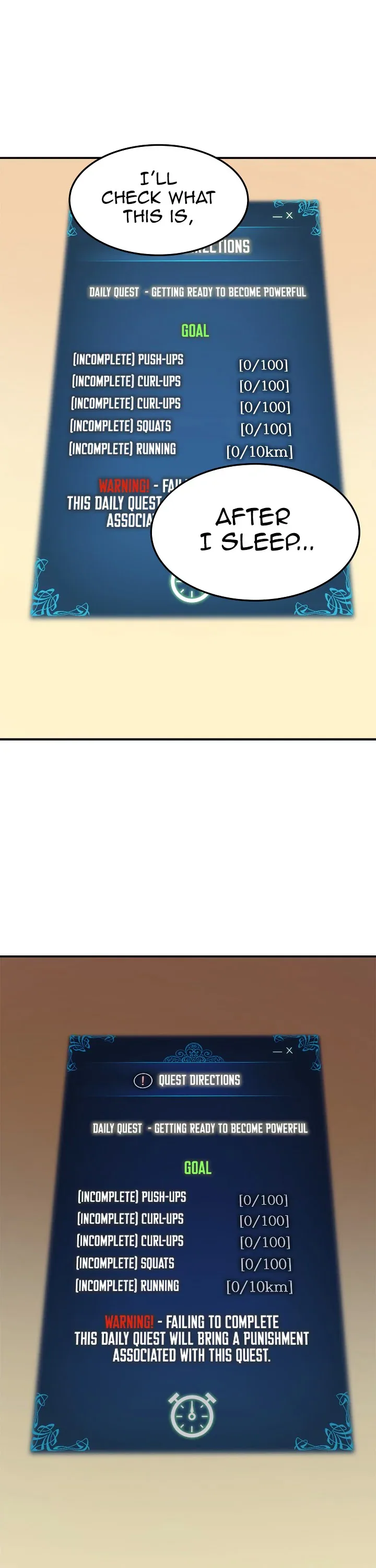 Solo Leveling manga, chapter 11, page 32 of 41