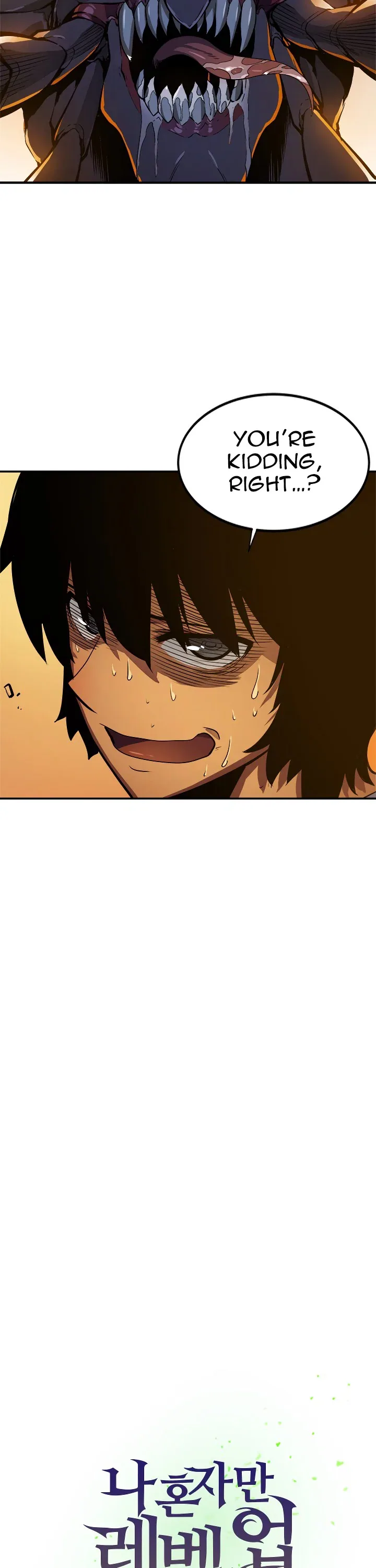 Solo Leveling manga, chapter 11, page 40 of 41