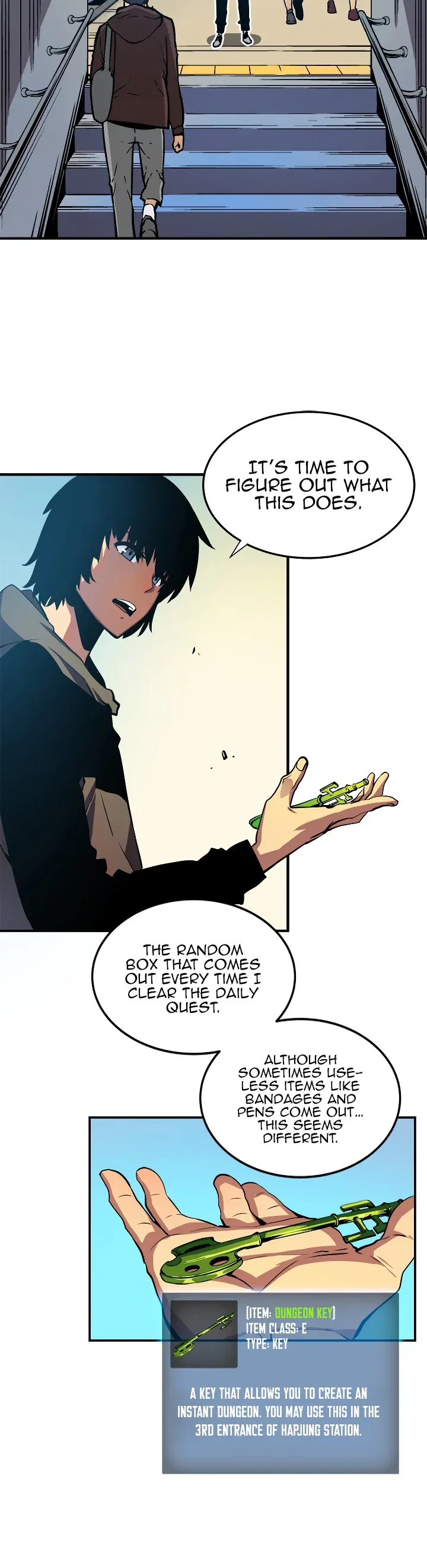 Solo Leveling manga, chapter 12, page 22 of 34