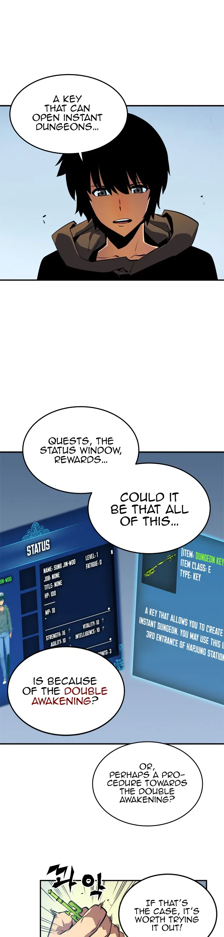 Solo Leveling manga, chapter 12, page 23 of 34