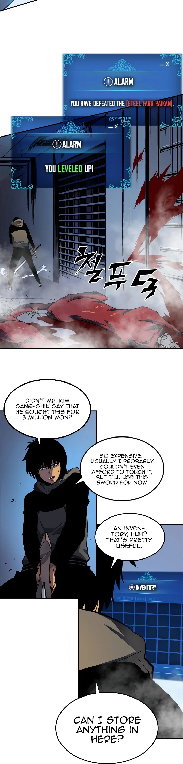 Solo Leveling manga, chapter 13, page 30 of 42