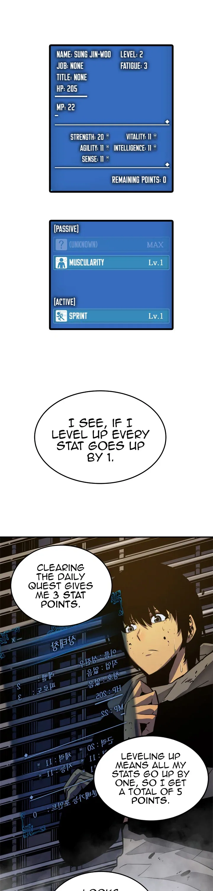 Solo Leveling manga, chapter 14, page 2 of 35