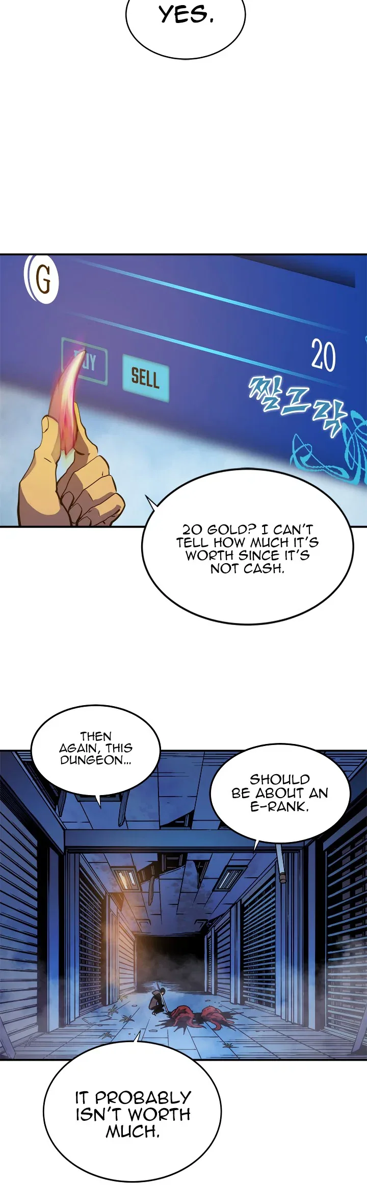 Solo Leveling manga, chapter 14, page 10 of 35