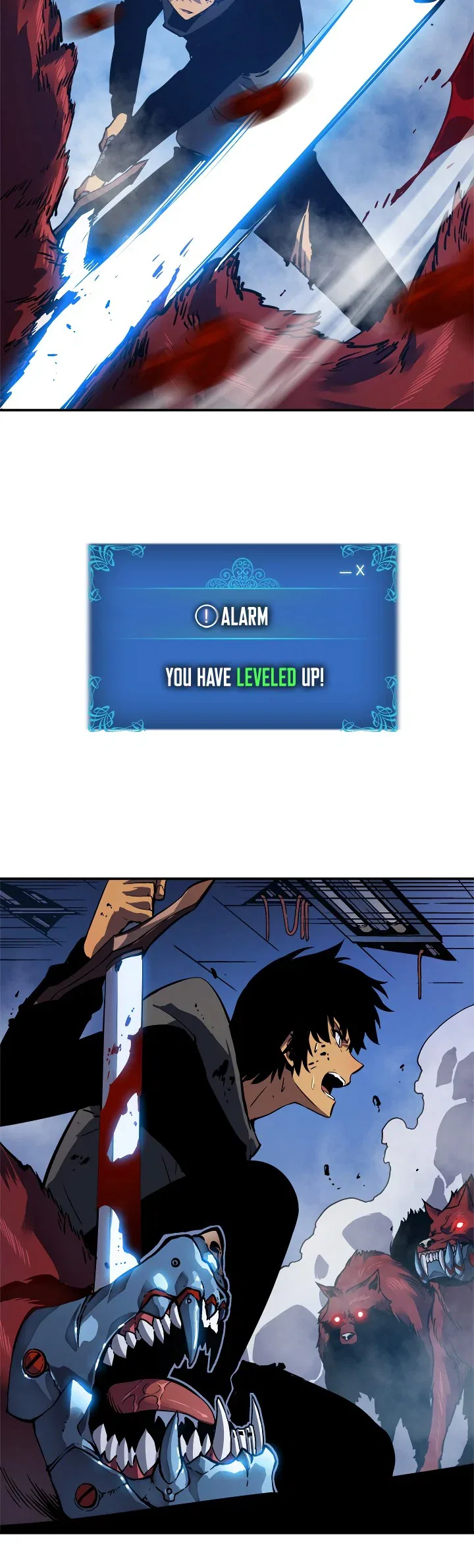 Solo Leveling manga, chapter 14, page 27 of 35