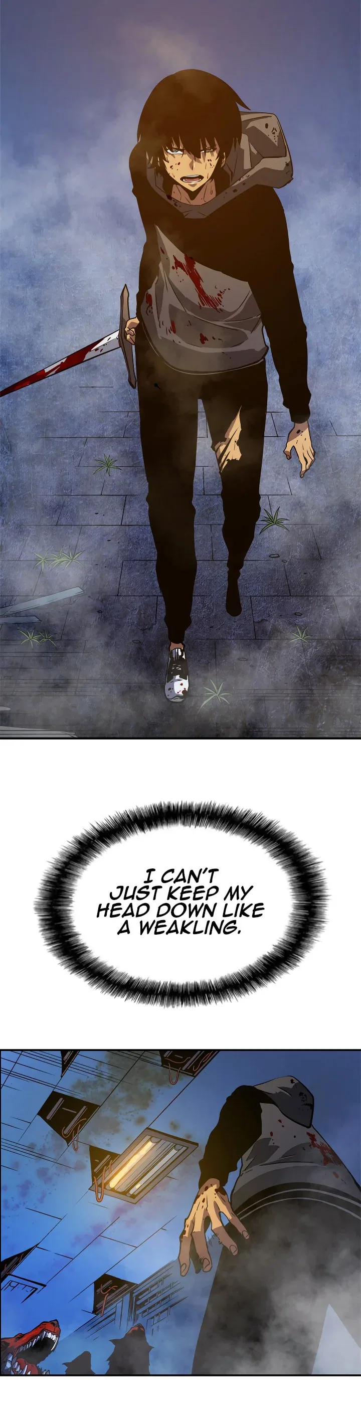 Solo Leveling manga, chapter 14, page 29 of 35
