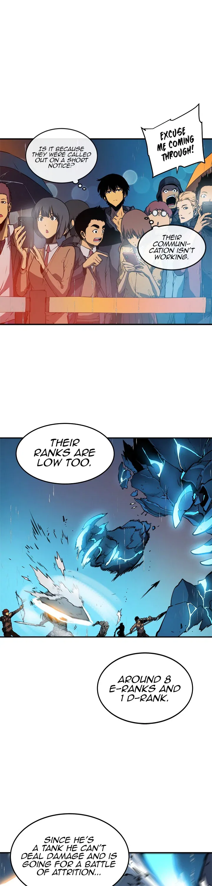 Solo Leveling manga, chapter 17, page 20 of 45