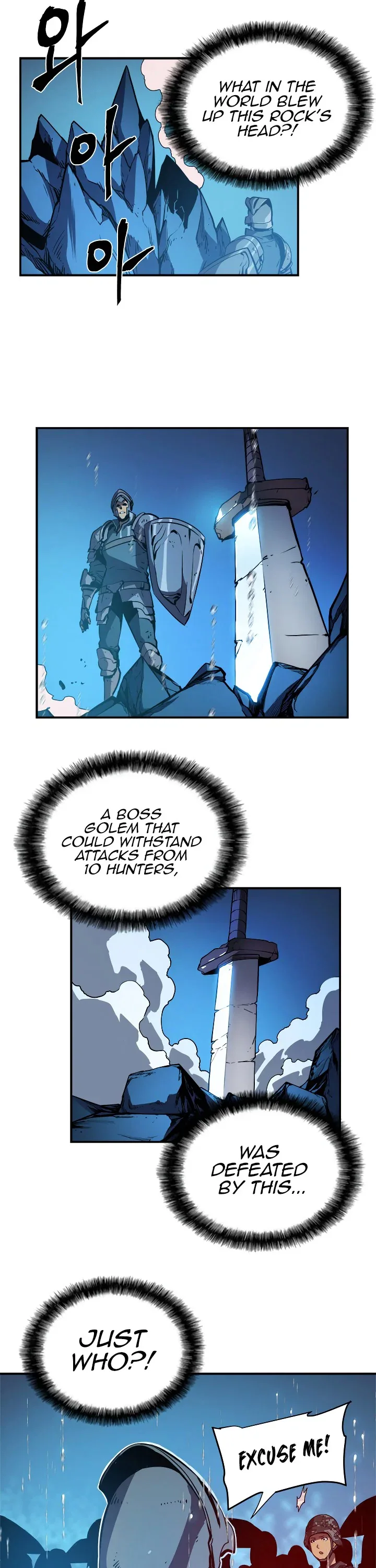 Solo Leveling manga, chapter 17, page 40 of 45