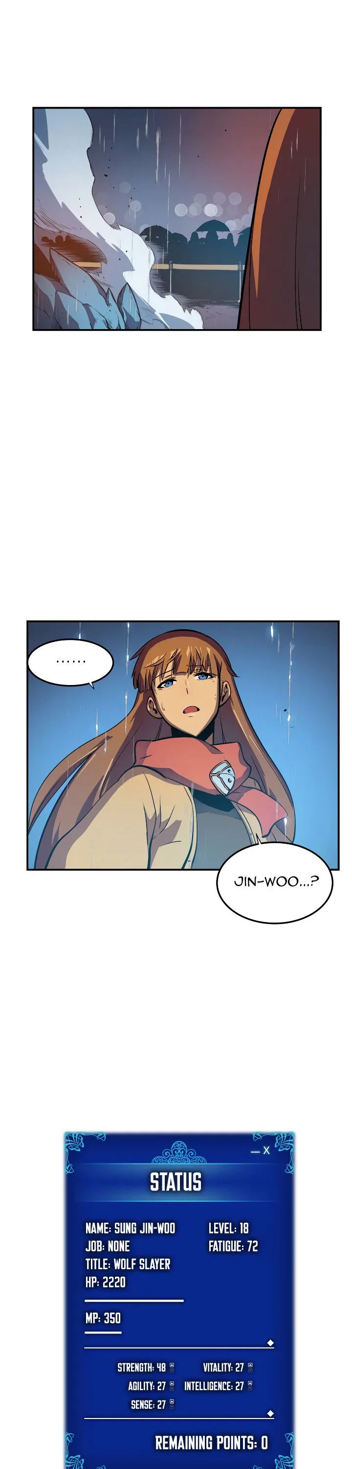 Solo Leveling manga, chapter 17, page 44 of 45