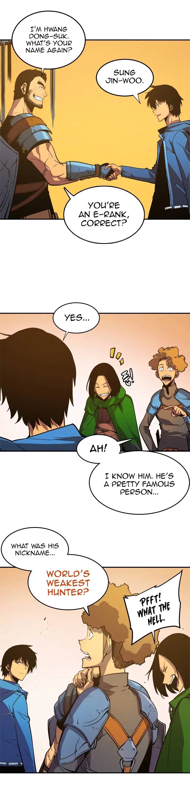Solo Leveling manga, chapter 18, page 27 of 38