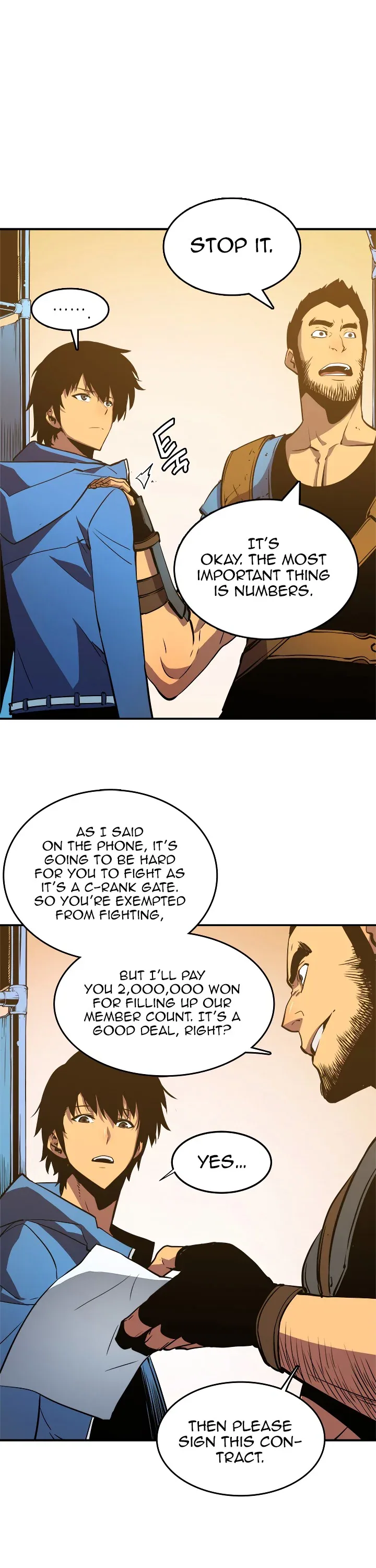 Solo Leveling manga, chapter 18, page 28 of 38