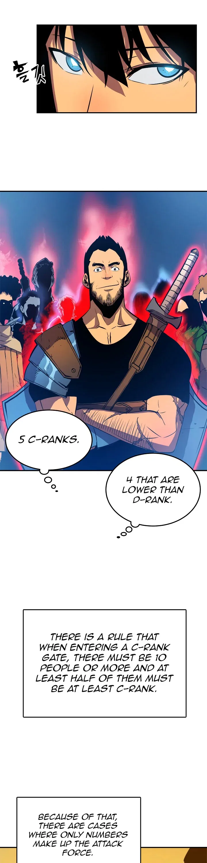Solo Leveling manga, chapter 18, page 29 of 38