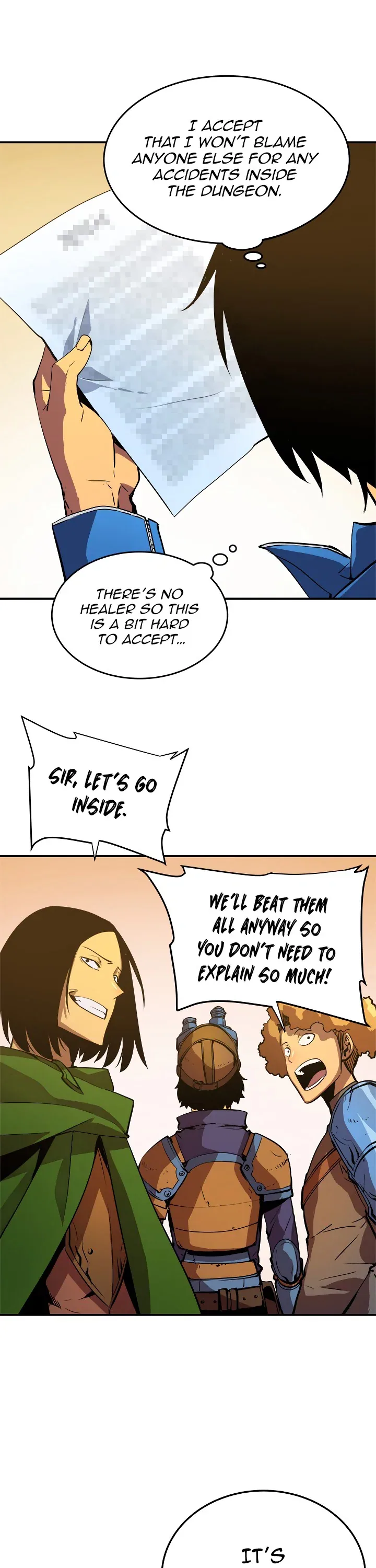 Solo Leveling manga, chapter 18, page 35 of 38