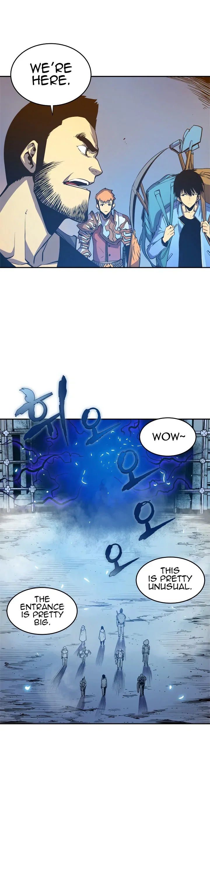 Solo Leveling manga, chapter 19, page 8 of 38