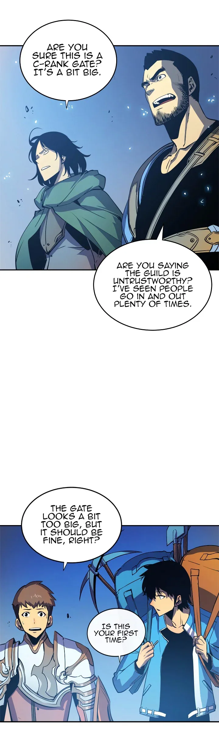 Solo Leveling manga, chapter 19, page 9 of 38