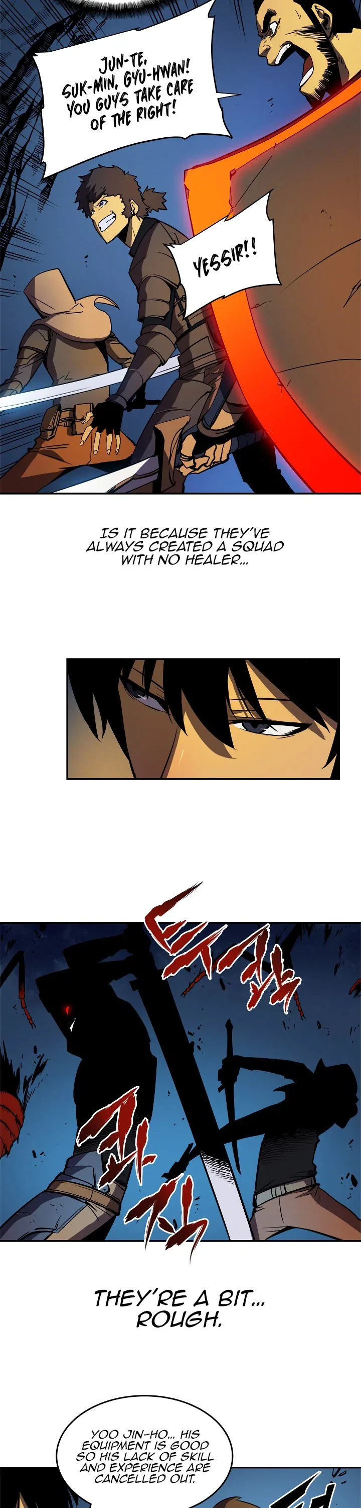 Solo Leveling manga, chapter 19, page 27 of 38