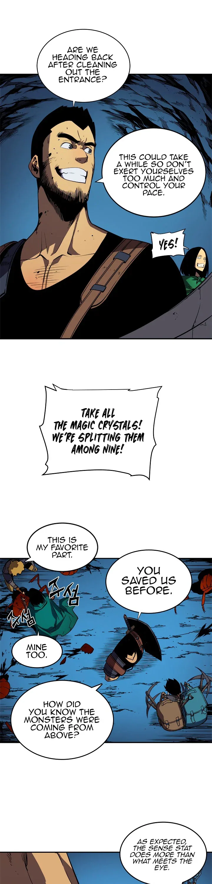 Solo Leveling manga, chapter 19, page 31 of 38