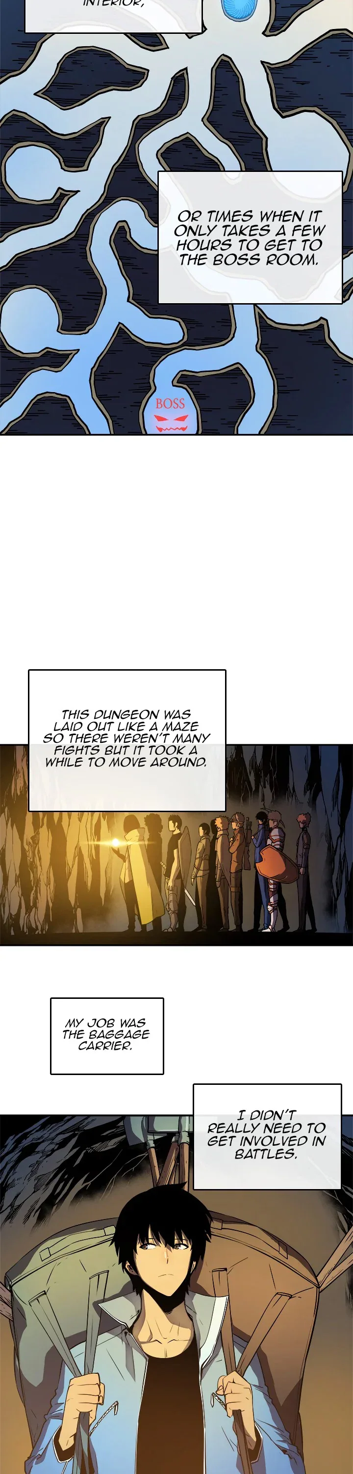 Solo Leveling manga, chapter 20, page 4 of 36