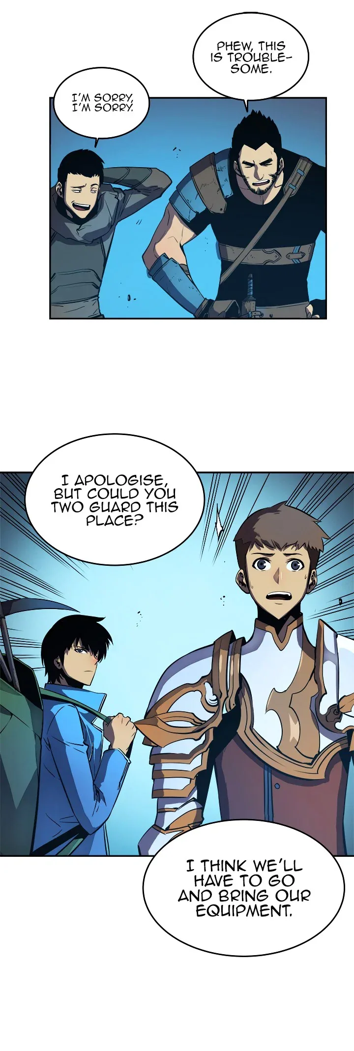 Solo Leveling manga, chapter 20, page 26 of 36