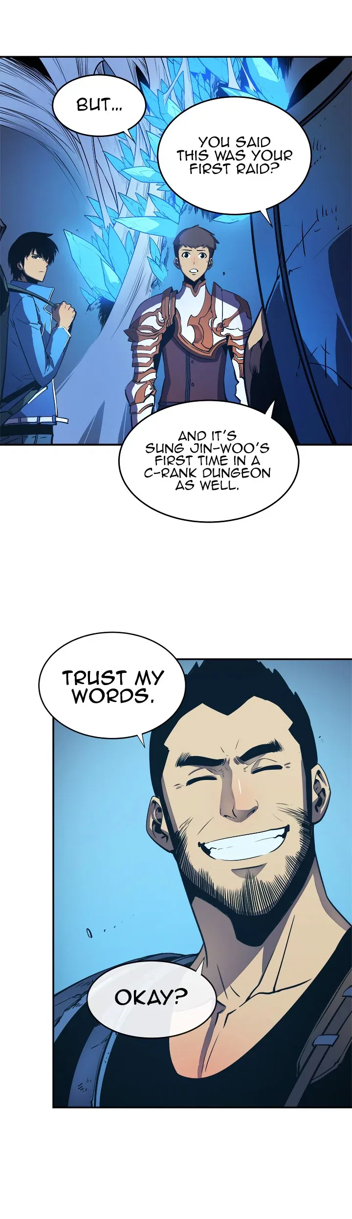 Solo Leveling manga, chapter 20, page 28 of 36