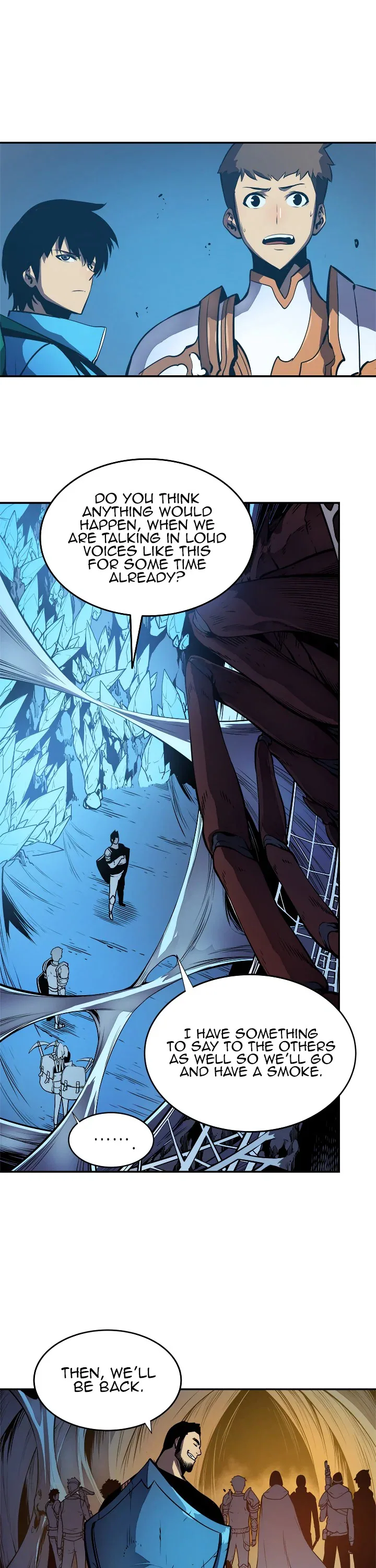 Solo Leveling manga, chapter 20, page 29 of 36