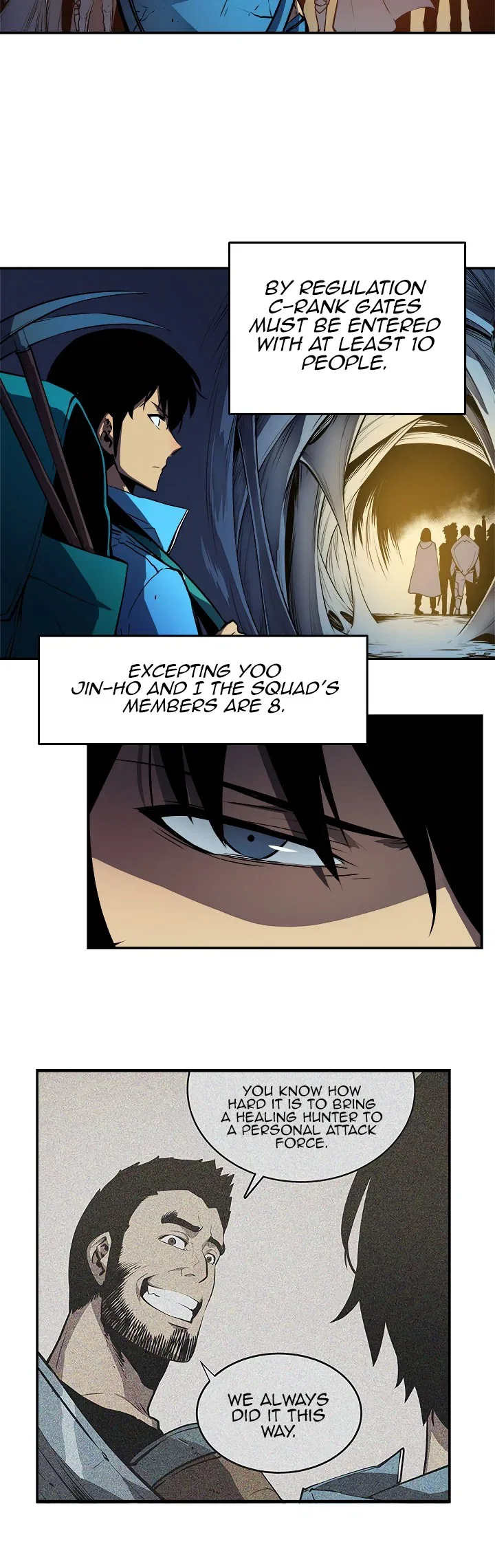 Solo Leveling manga, chapter 20, page 30 of 36