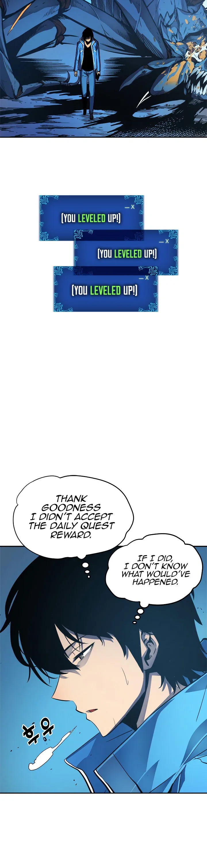 Solo Leveling manga, chapter 22, page 38 of 45