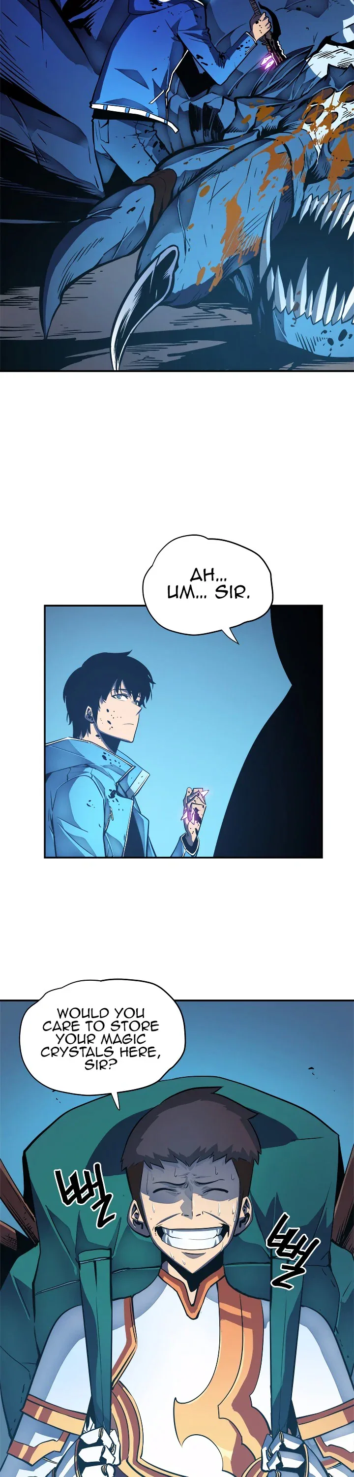 Solo Leveling manga, chapter 22, page 40 of 45
