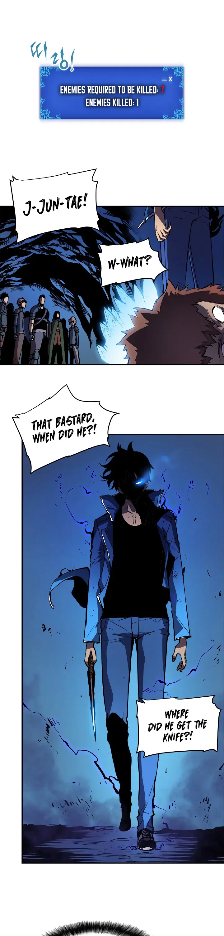 Solo Leveling manga, chapter 23, page 37 of 39