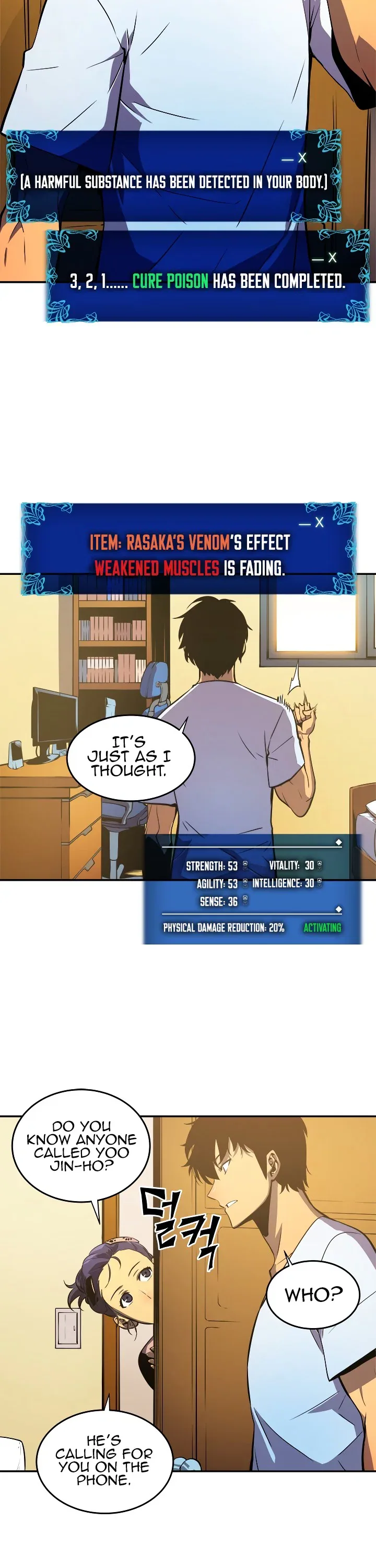 Solo Leveling manga, chapter 25, page 15 of 36