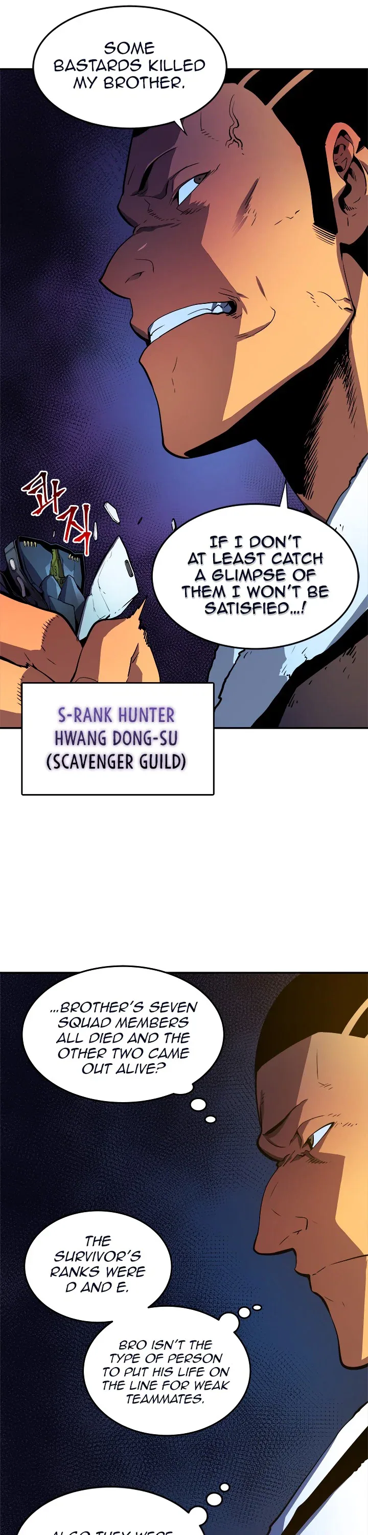 Solo Leveling manga, chapter 26, page 20 of 34