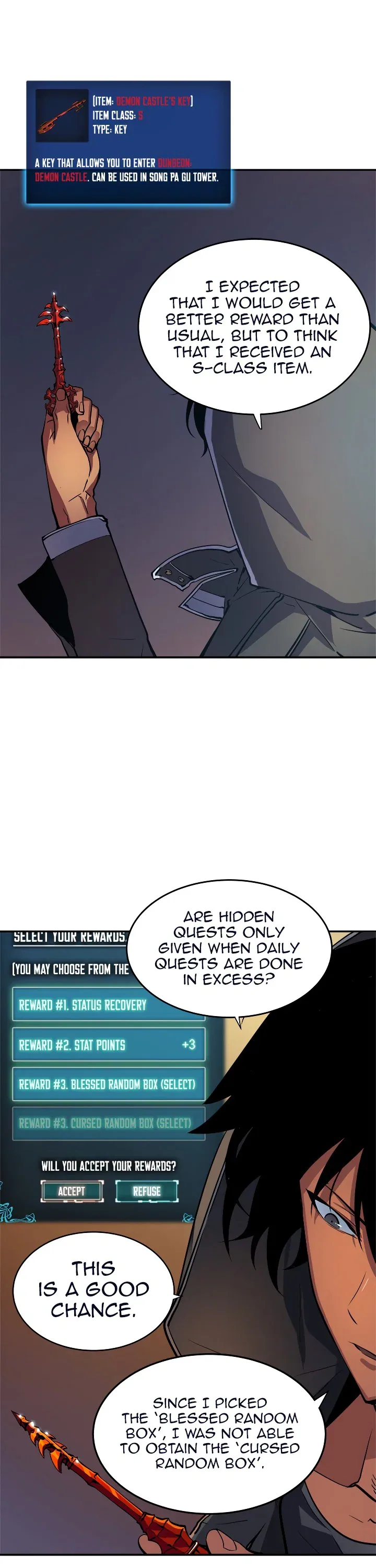Solo Leveling manga, chapter 26, page 26 of 34