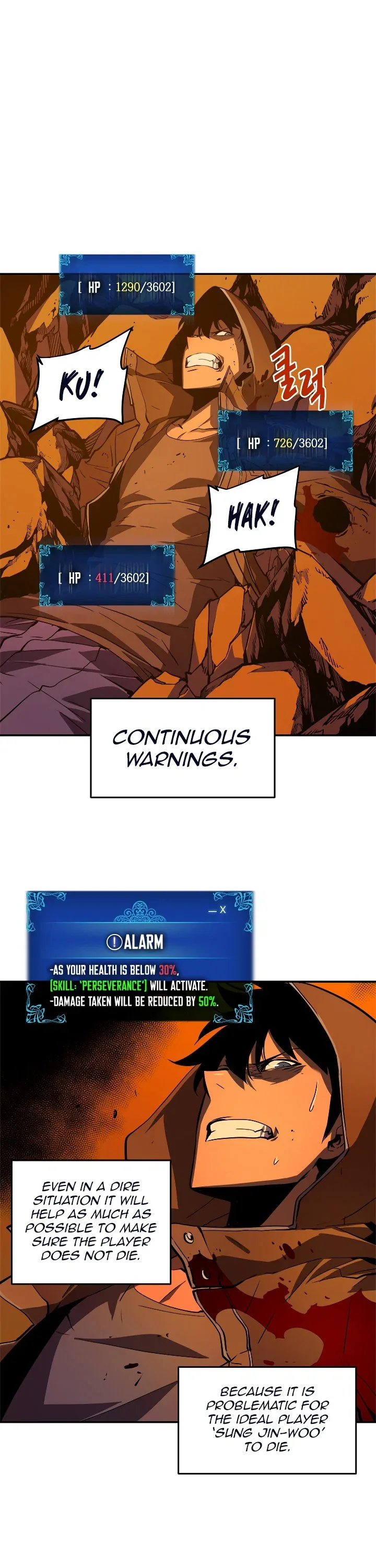 Solo Leveling manga, chapter 27, page 22 of 43