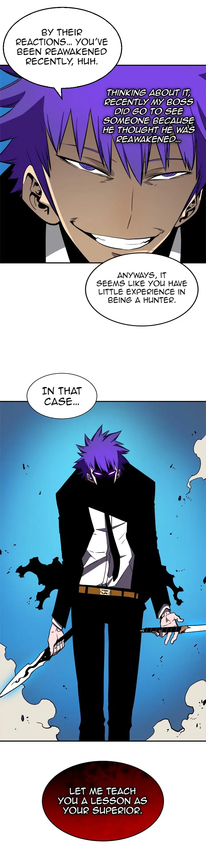 Solo Leveling manga, chapter 31, page 34 of 35
