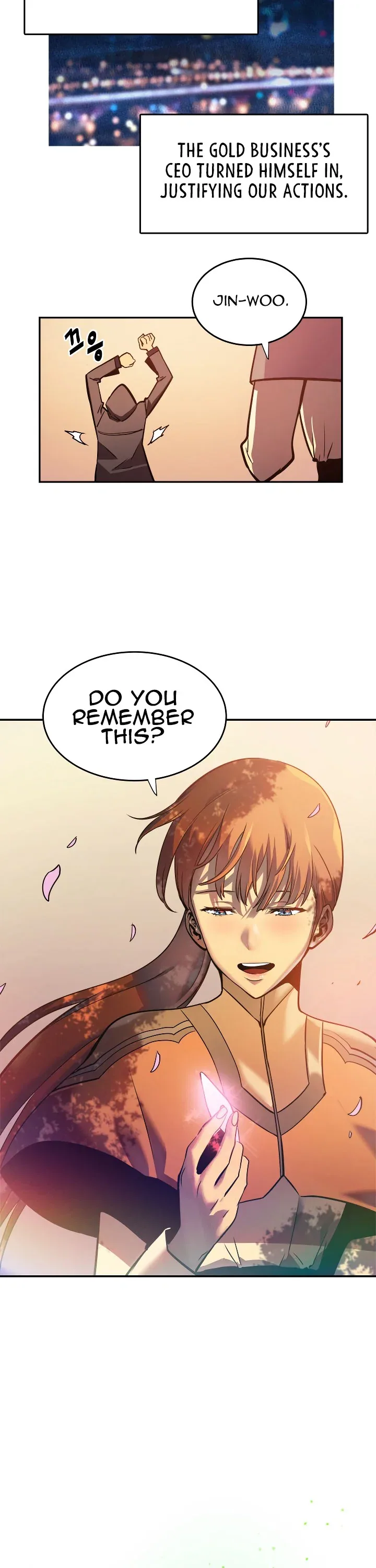 Solo Leveling manga, chapter 34, page 50 of 51