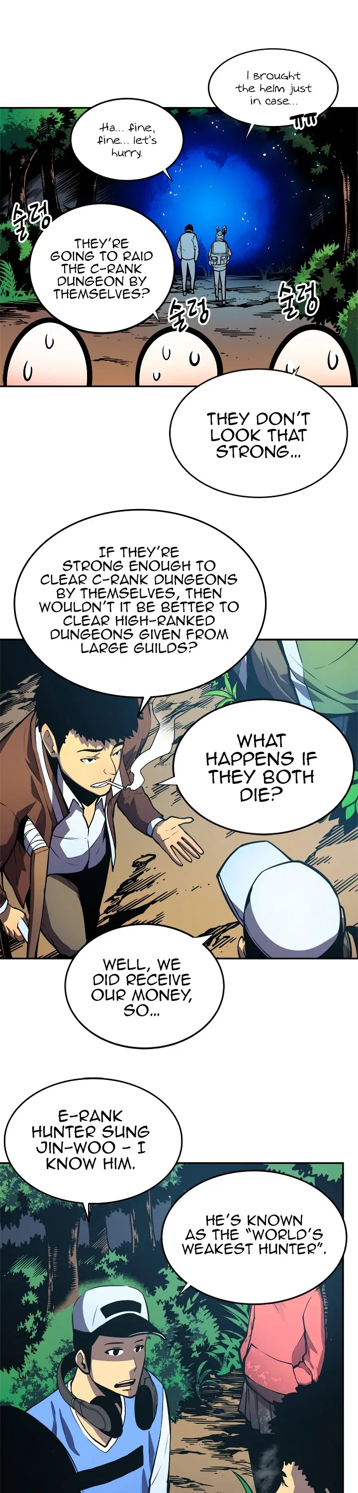 Solo Leveling manga, chapter 35, page 28 of 39