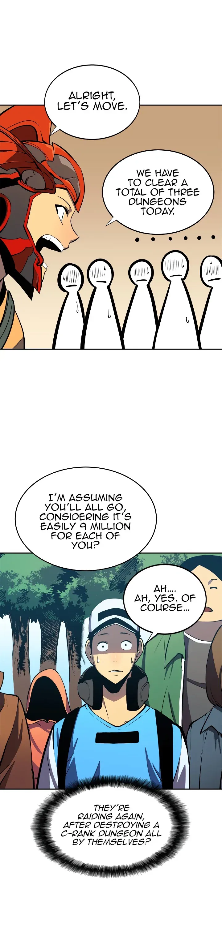 Solo Leveling manga, chapter 35, page 33 of 39
