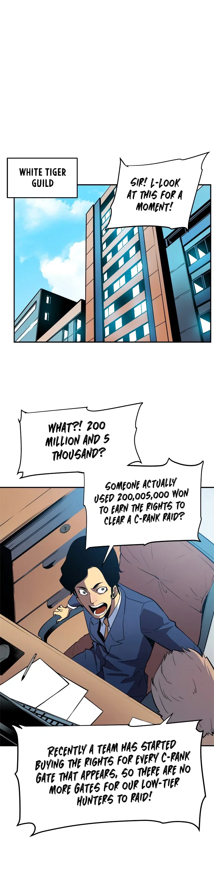 Solo Leveling manga, chapter 35, page 35 of 39