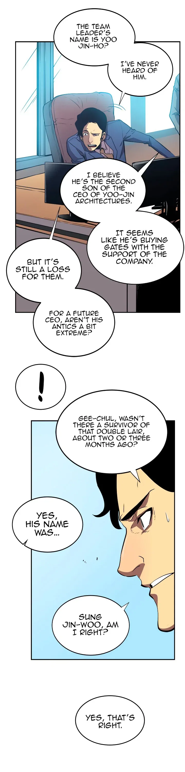 Solo Leveling manga, chapter 35, page 37 of 39