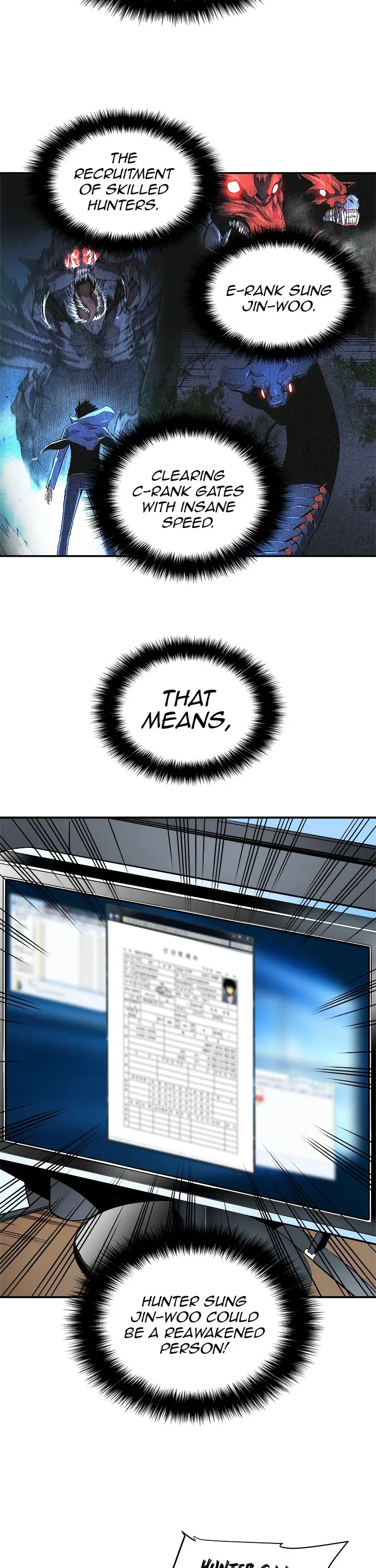 Solo Leveling manga, chapter 36, page 4 of 39